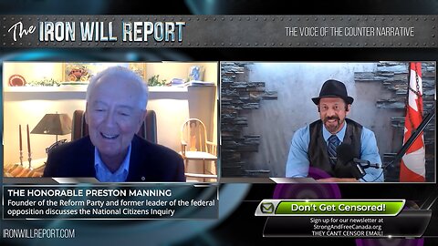 An Interview on the National Citizen's Inquiry | Preston Manning