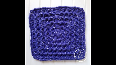 How To Crochet The Dolphin Stitch Square