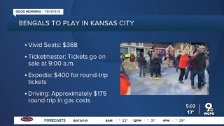 The cost to go to the AFC Championship game