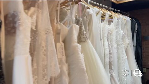 Northeast Ohio woman blazing trail in fashion world with custom bridal gowns