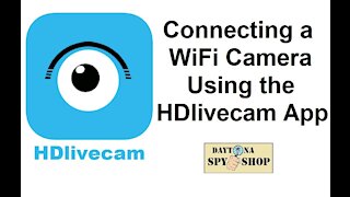 How to Connect a Hidden Camera Using the HDlivecam App