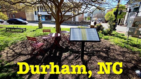 I'm visiting every town in NC - Durham, NC - Walk & Talk