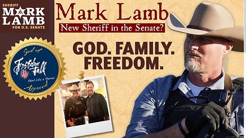 Mark Lamb: We Need a ‘New Sheriff’ in the Senate