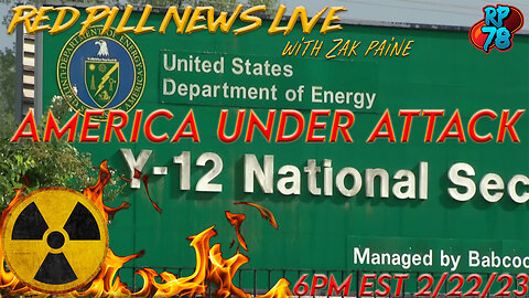 America Under Attack, More Disasters, Uranium Site on Fire on Red Pill News Live