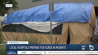 Local hospitals prepare for surge in patients