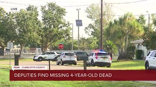 Four-year-old girl found dead in Port Charlotte