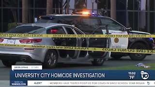 San Diego Police Investigate homicide in University City