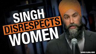 NDP leader Jagmeet Singh refuses to answer questions from any of Rebel's female journalists