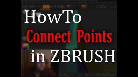 HowTo: Bridge/Connect Points in Zbrush
