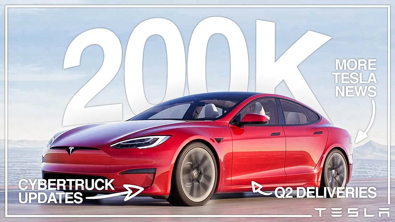 Tesla Q2 2021 Deliveries, Cybertruck Update + More Tesla News!