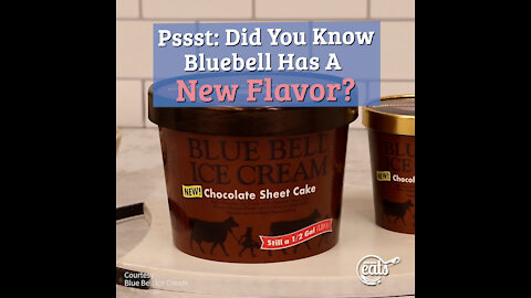 Blue Bell Releases New Chocolate Sheet Cake Ice Cream for Summer