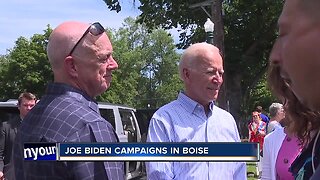 Democratic presidential candidate Joe Biden holds campaign fundraiser in Boise