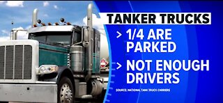 Tanker tank driver shortage could impact summer travel, gas prices