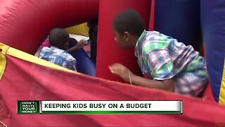 Keeping kids busy on a budget