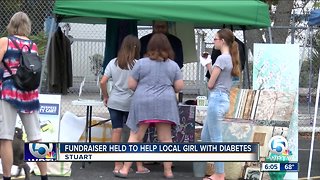 Fundraiser held to help local girl with diabetes