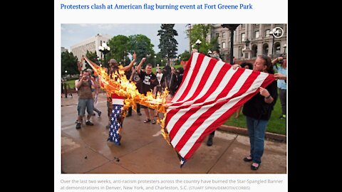 Why Democrats Burn Flags