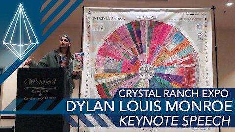 Dylan Louis Monroe presents at Crystal Ranch Expo, Chicago 2019