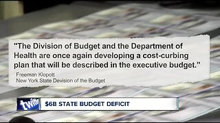 New York State facing $6 billion deficit