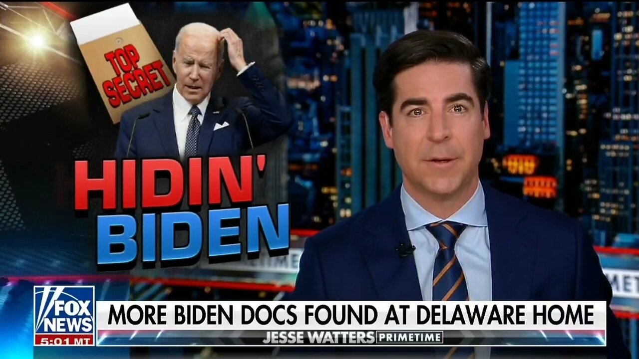 Everywhere Bidens Aides Look They Find New Surprises Watters 5933