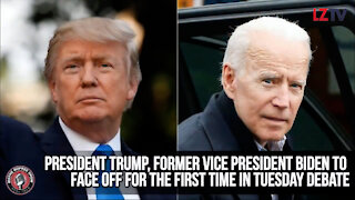 President Trump, Former Vice President Biden Face Off for the First Time!