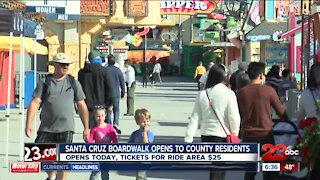 Santa Cruz Boardwalk reopens to county residents