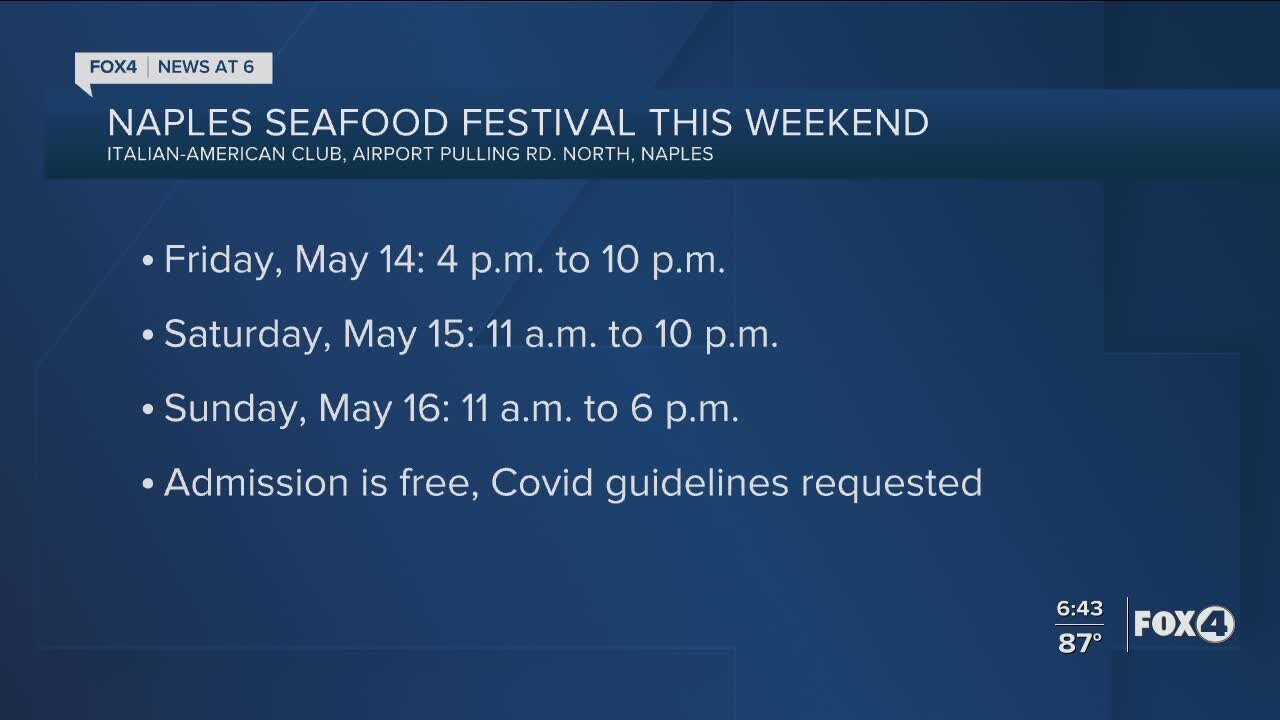 The Naples Seafood Festival underway