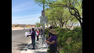 Union members protest working conditions at Las Vegas hospitals