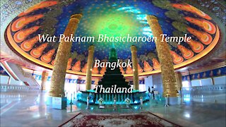 Wat Paknam Bhasicharoen Temple at Phasi Charoen district, Bangkok, Thailand