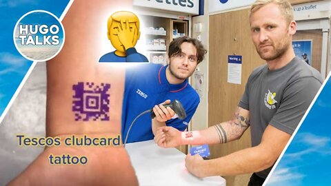 Tesco Tattoo QR Clubcard 🤮 / Hugo Talks