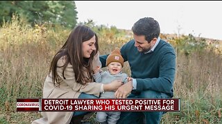 Detroit lawyer diagnosed with COVID-19 shares his experience & symptoms