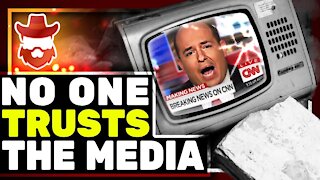 Trust In CNN & MSNBC & Fox News CRATORS! Only 6% Of People Trust MSM!