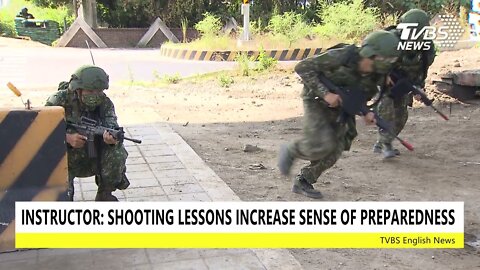 TAIWAN CIVILIANS TAKE SHOOTING CLASSES AMID TENSIONS WITH CHINA