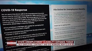 State unemployment eligibility expands today