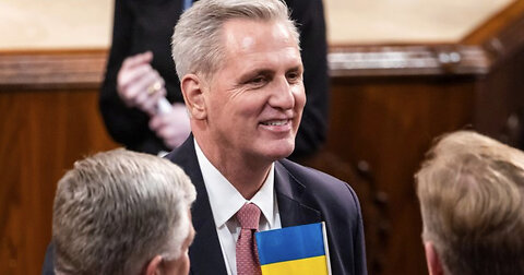 Slippery Speaker: McCarthy Sneaks Ukraine Money Into 'Must Pass' Military Bill