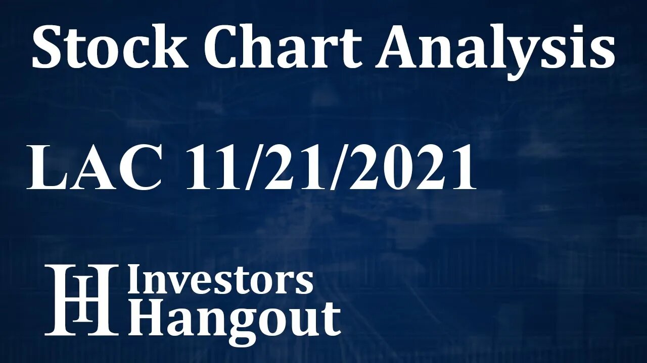 LAC Stock Chart Analysis Lithium Americas Corp. 11212021