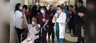 Sunrise Hospital discharges 100th COVID-19 patient