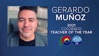 Teacher Gerardo Muñoz named 2021 Colorado Teacher of the Year