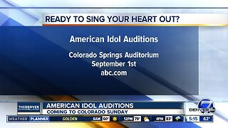 American Idol auditions in Colorado Sunday