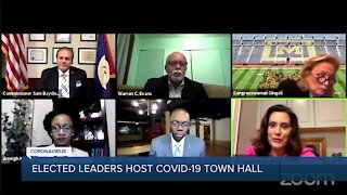 Elected leaders host COVID-19 town hall