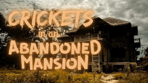Crickets in an Abandoned Mansion | 15 Minutes of Twilight | Ambient Sound | What Else Is There?