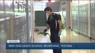 Birx discusses school reopening, testing