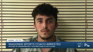 Wagoner sports coach arrested