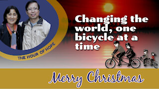 Changing the world, one bicycle at a time