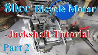 80cc 2 Stroke Bicycle Motor With a Jackshaft Kit Part 3