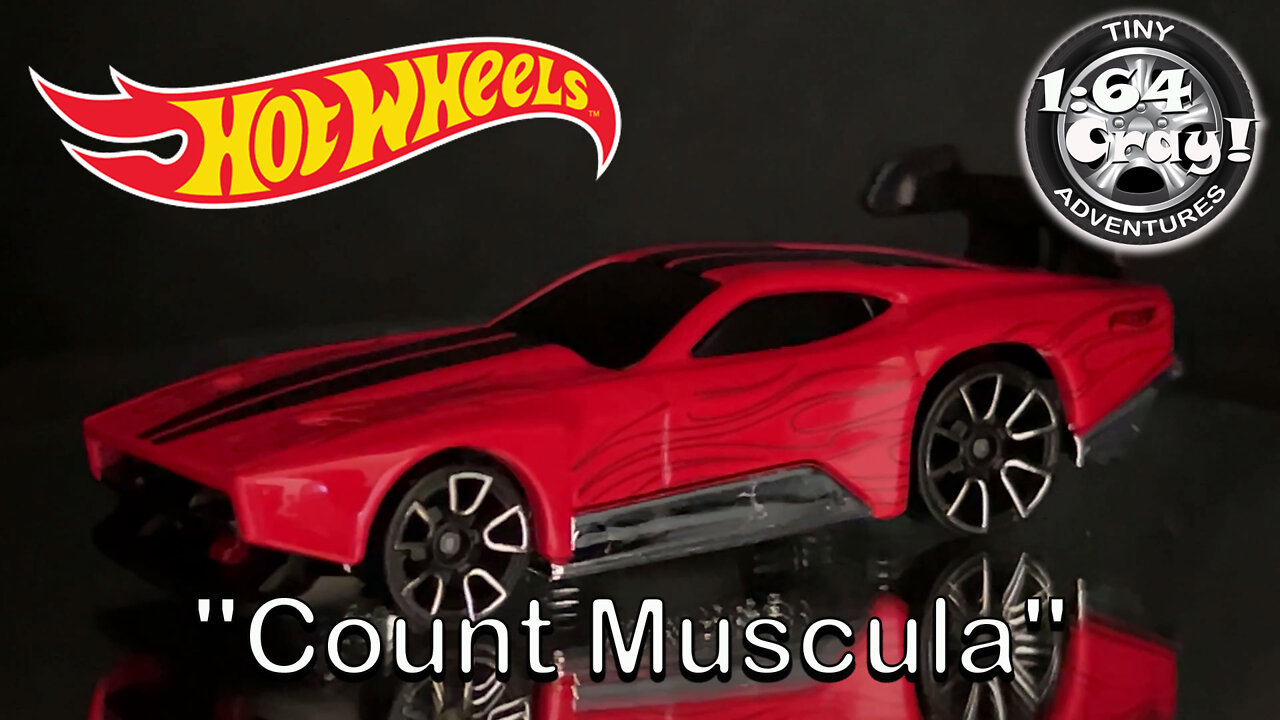 "Count Muscula" in Red - Model by Hot Wheels