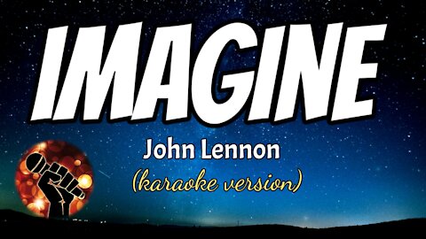 IMAGINE - JOHN LENNON (karaoke version)