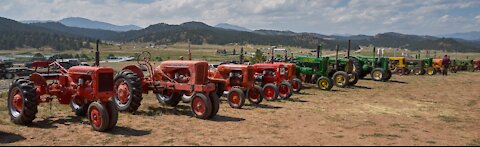 Antique Tractor Pull Lake George, CO