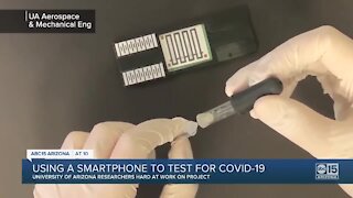 Using a smartphone to test for COVID-19