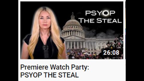 Premiere Watch Party: PSYOP THE STEAL