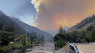Major Wildfires Burn In Northwestern U.S.